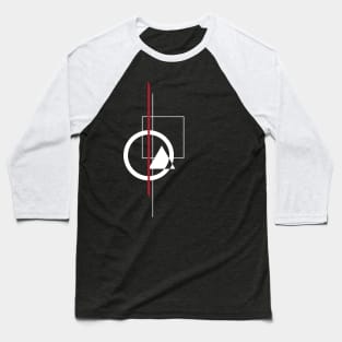 Minimal geometric illustration Baseball T-Shirt